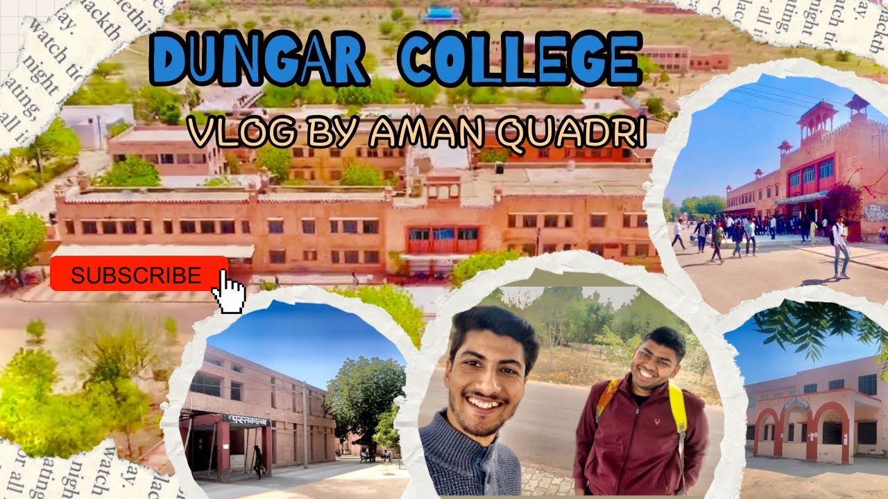 Dungar college vlog By Aman Quadri | kha gya mera mic 🎤 😱😨