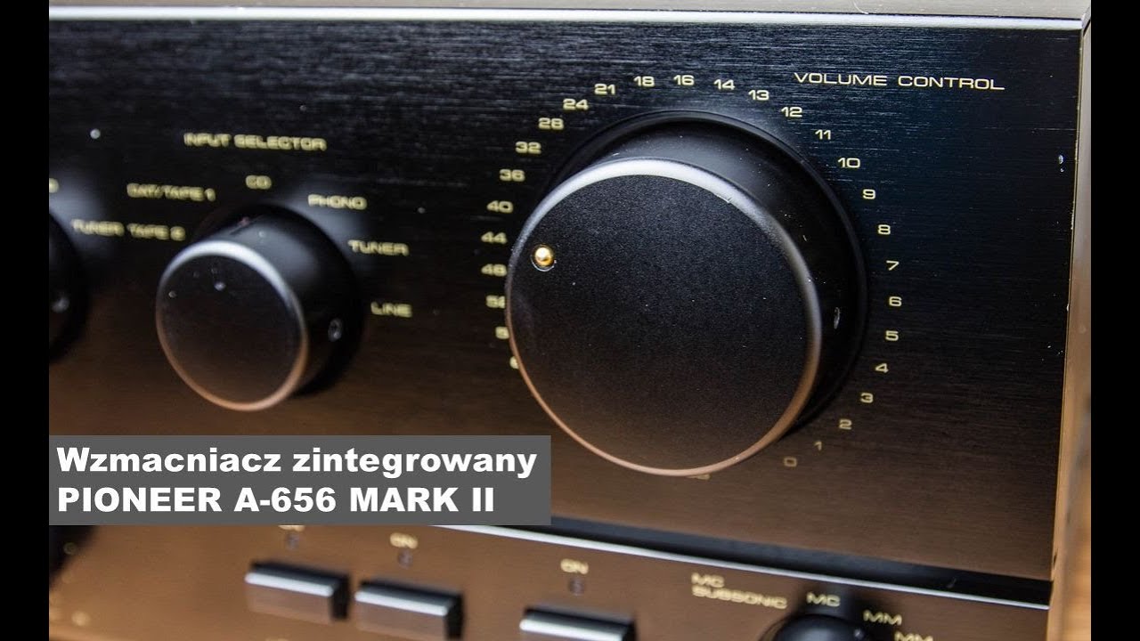 Pioneer A-656 MarkII Stereo amplifier restoration