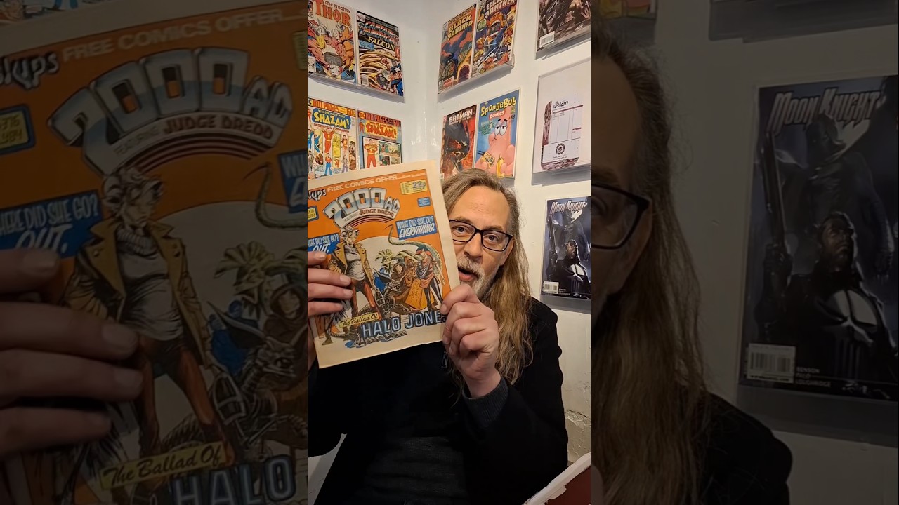 A couple of #keyissues from #2000ad #dredd #chopper #halojones #alanmoore #scifi #comics #comicshop