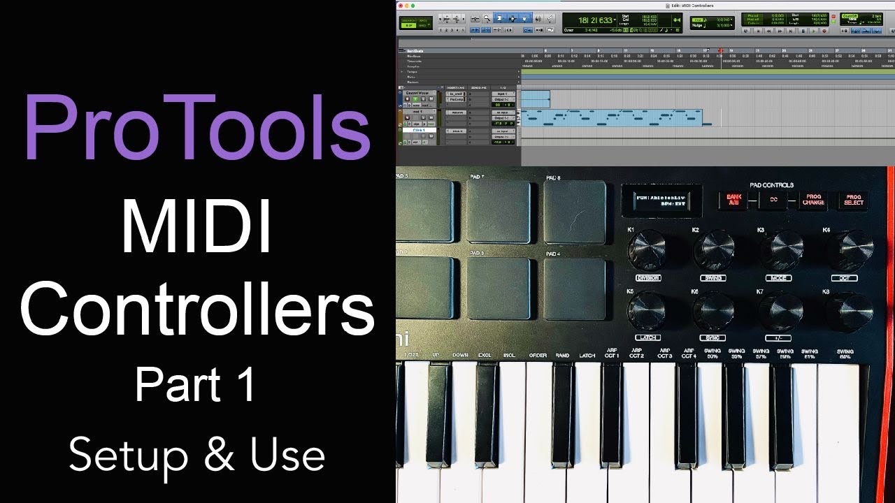 MIDI-контроллеры ProTools, часть 1 | Как подключить, настроить и использовать