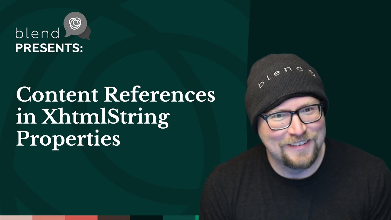 Content References in XhtmlString Properties | Ep 4 | Optimizely CMS with Bob