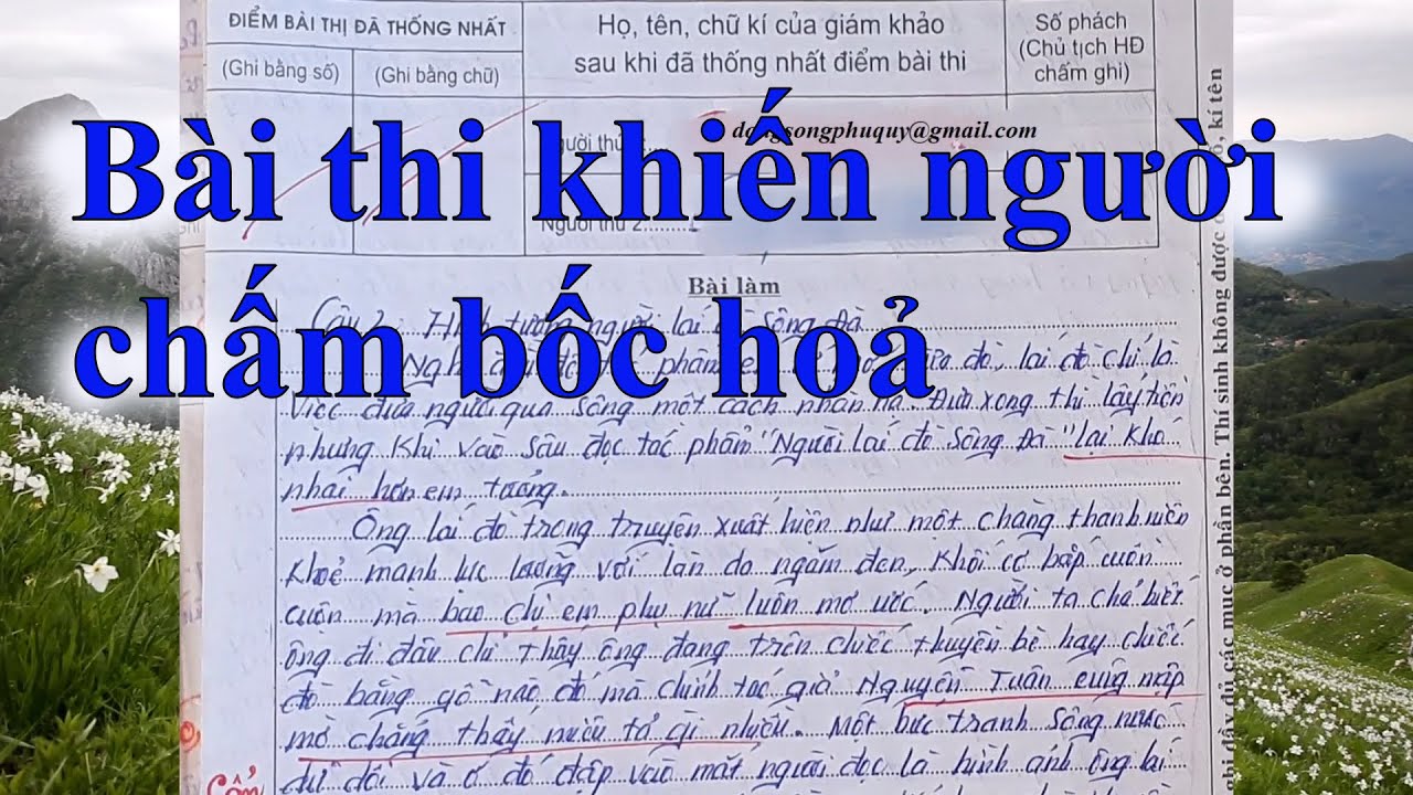 Bài văn khiến cô giáo nóng mắt và hàng tá bài văn hài hước #200