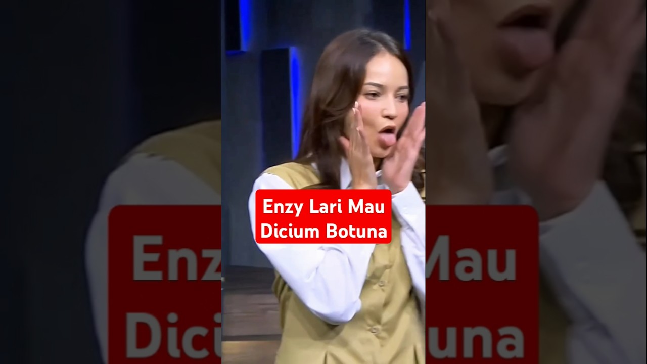 Enzy Lari Mau Dicium Botuna #tonightshow #enzy #desta #botuna #vincent #onadioleonardo