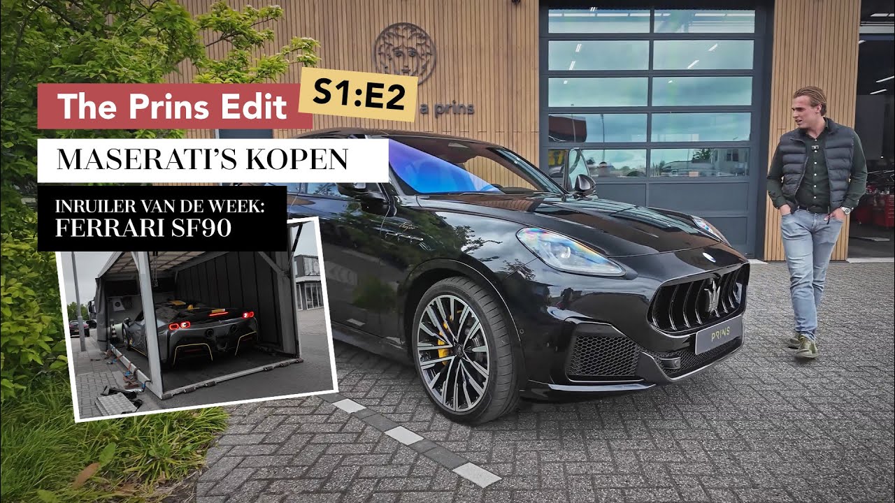De jacht op Maserati's en een bloedmooie SF90 🔥 | The Prins Edit #2