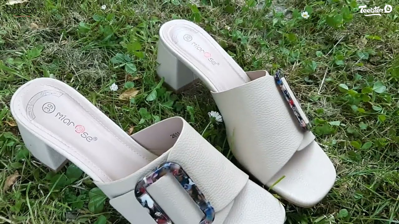 Lucie donne son avis sur les Mules Beige (22003130) - Besson Chaussures