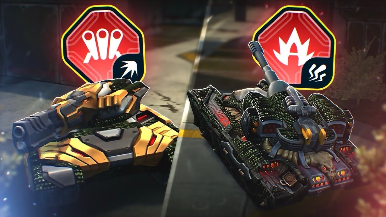 Tanki Online - NEW Thunder «Yamato» & Scorpion «Vacuum Shell» Augments Review | Montage