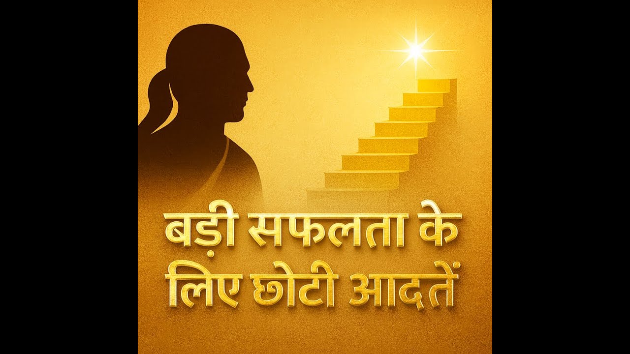 छोटी आदतें जो जीवन बदल देंगी | Big Success with Small Habits | Chanakya Niti
