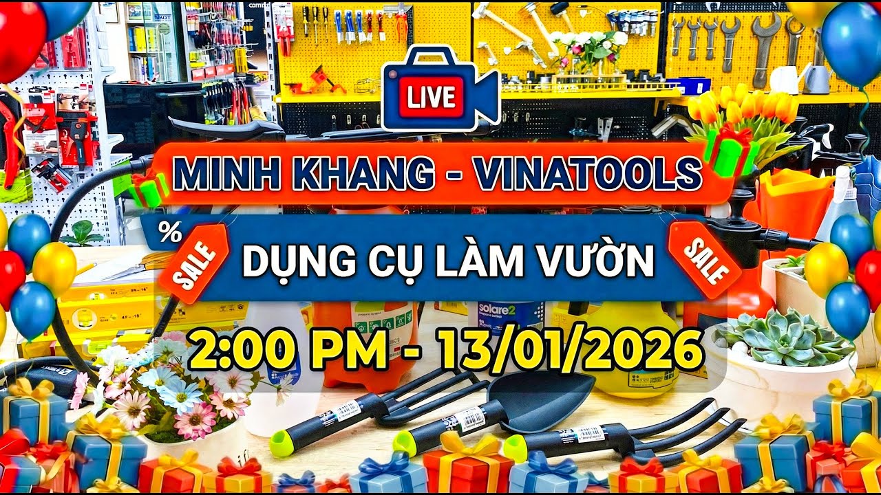 🔥Live Sale - Dụng cụ làm vườn - EPOCA (Ý) - FELCO (Thụy Sĩ) - 14h00 13/01/2026 🔥 LH: 096.478.3398