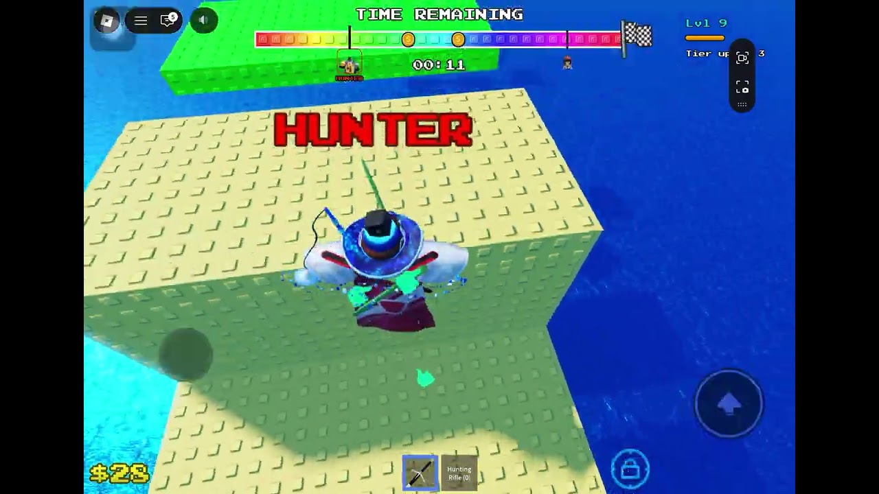 I 1v1 the OWNER of obby hunter in ROBLOX! 😎 👑 