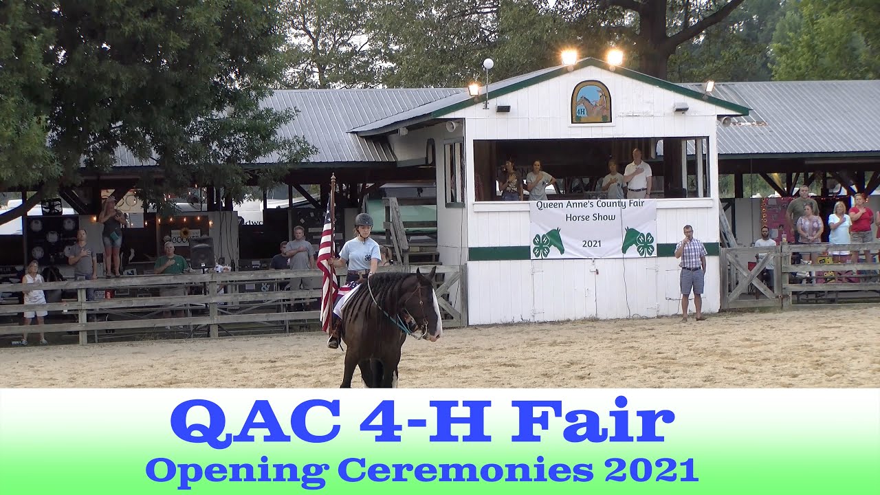 4 H Fair Opening Ceremonies 2021