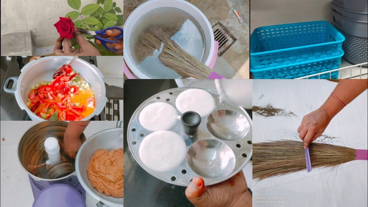 இப்படி செய்தால் போதும் காலை, மதியம் டக்குனு கிச்சன் வேலை முடித்து சுத்தமா வைக்கலாம்/My routine video