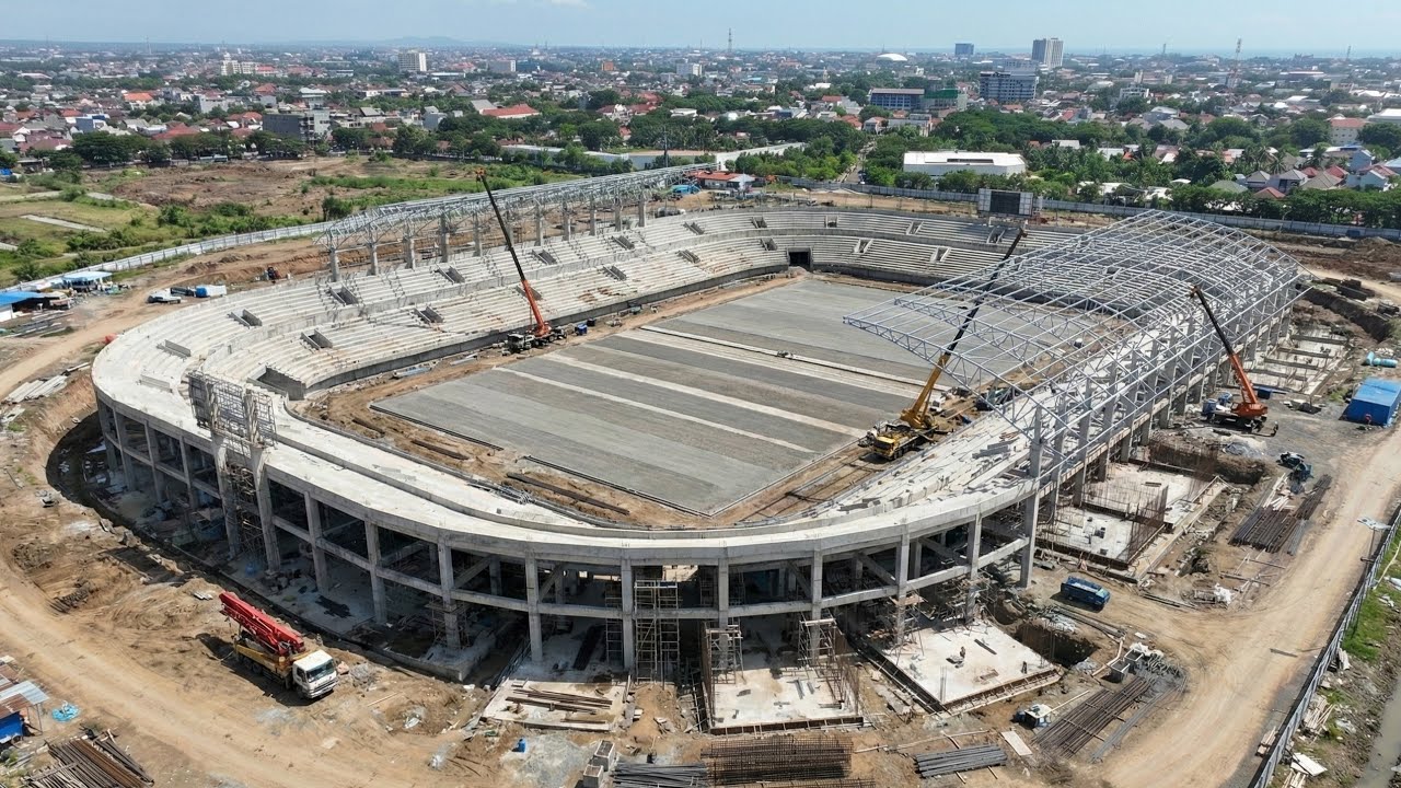 PEMBANGUNAN DIMULAI‼️STADION MODERN, KAPASITAS 27.000 PENONTON, MARKAS PSM MAKASSAR, STADION SUDIANG