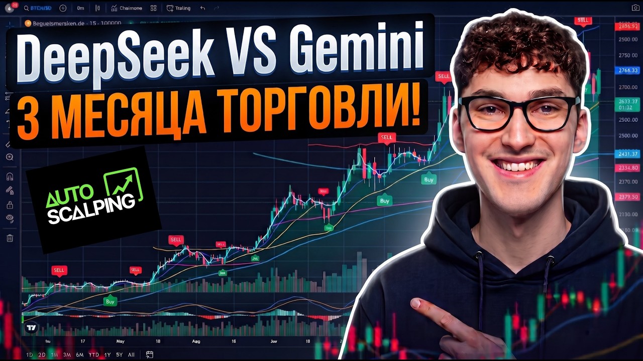 DeepSeek против Gemini в Трейдинге | Лучшая стратегия!