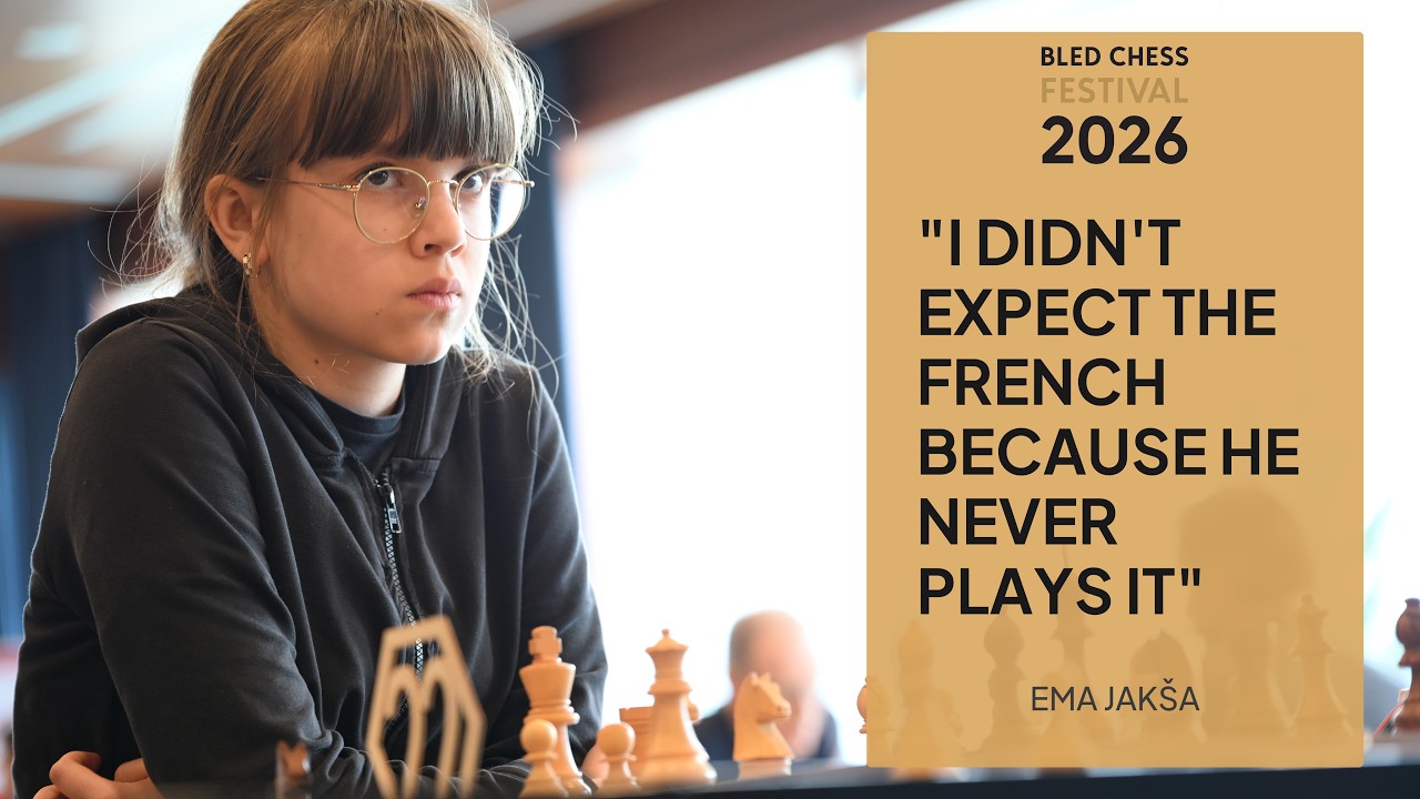 Game Analysis with Ema Jakša ♟️ | Bled Chess Festival 2026