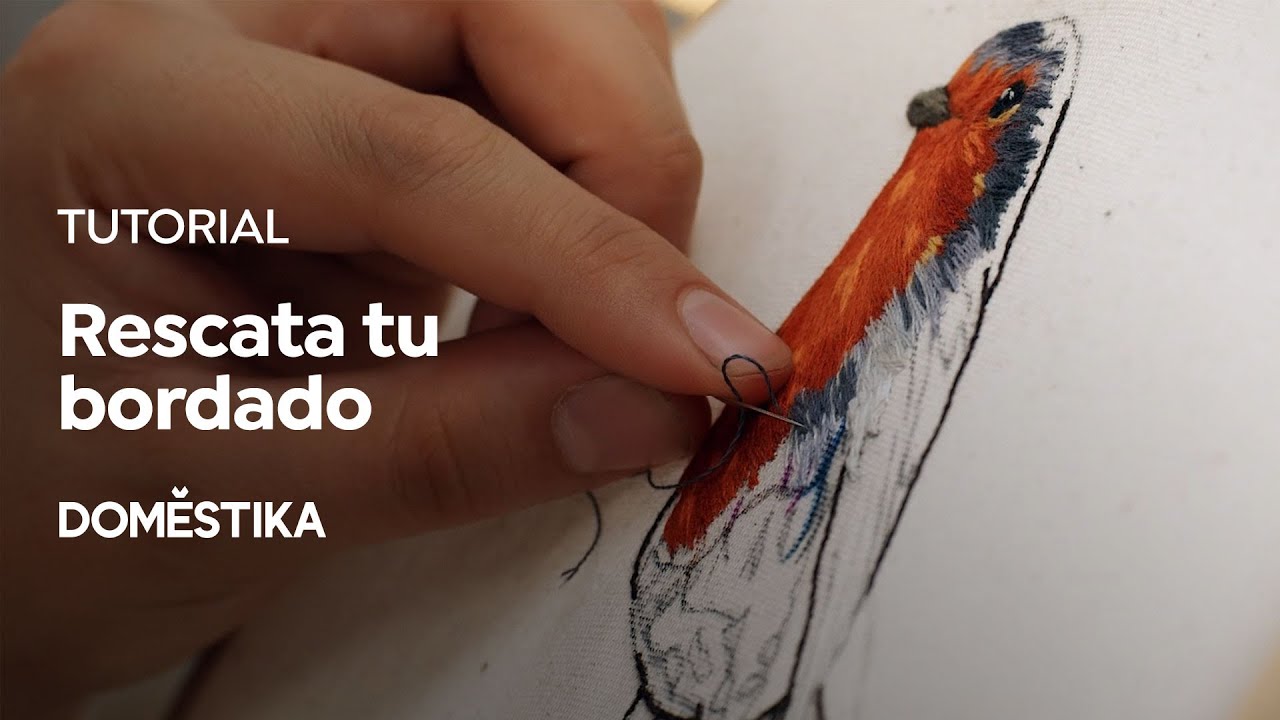 TUTORIAL Bordado | Cómo Arreglar un Error en Bordado | Gimena Romero | Domestika