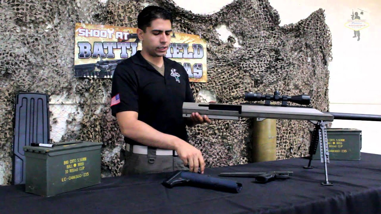 Weekly Weapons Brief #35 - Barrett Model 99 .50 BMG
