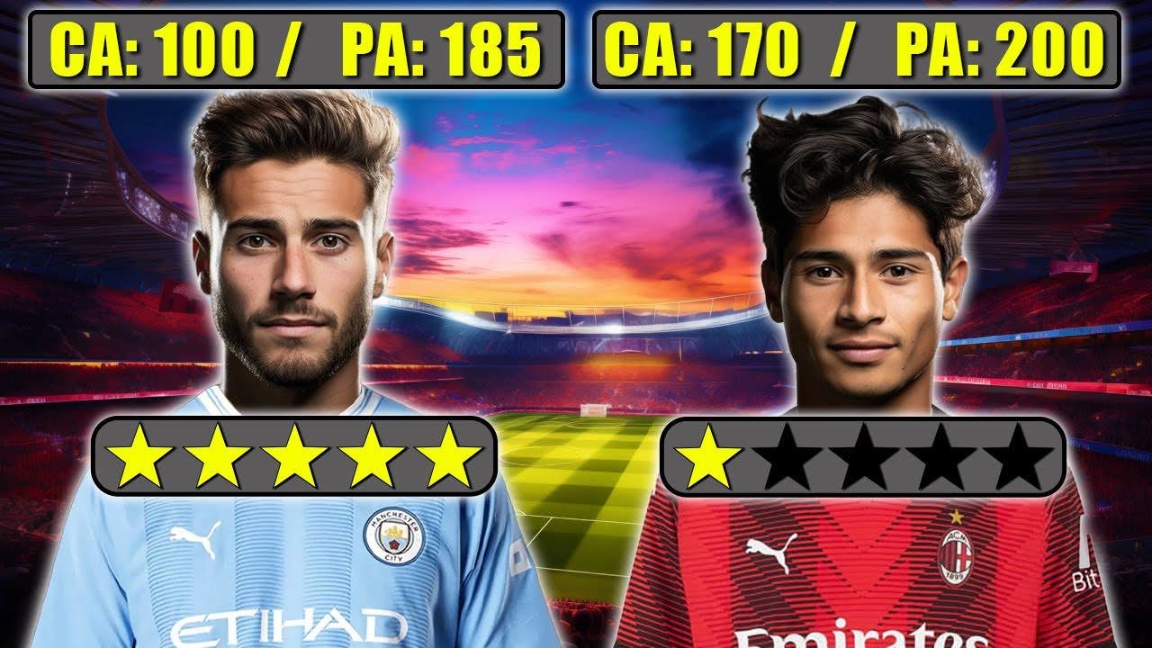 Best Vs Worst Hidden Attributes | FM24 Experiment