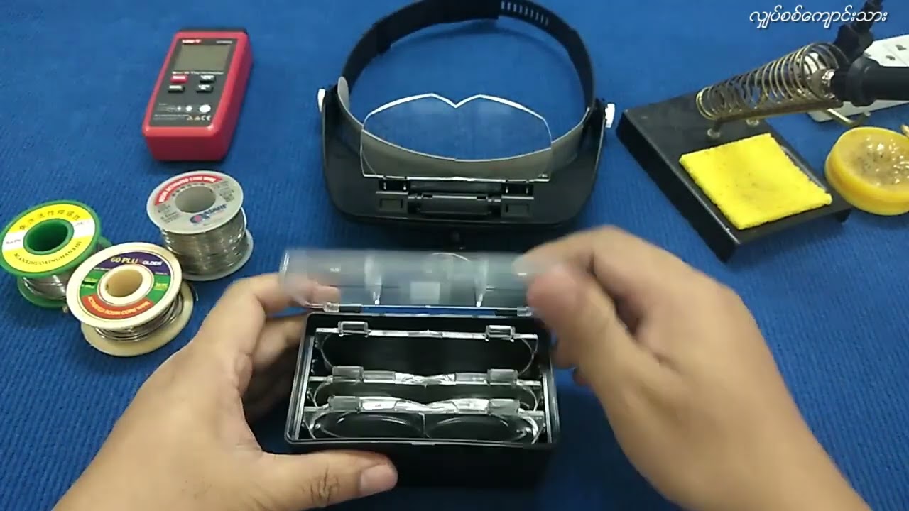 SMD Components ပစ္စည်းများ ခဲဆော်ခြင်း ခဲဖြုတ်ခြင်း