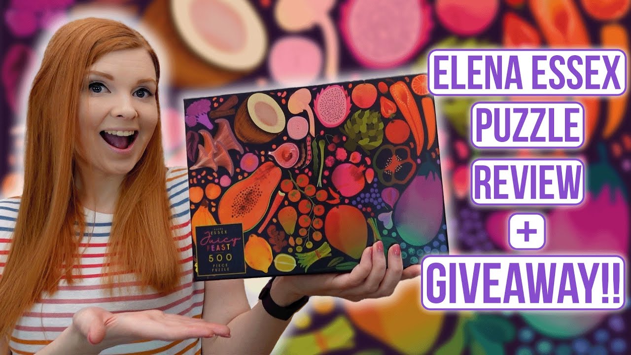 Elena Essex Puzzle Review + 1,000 Subscriber GIVEAWAY!! 💗