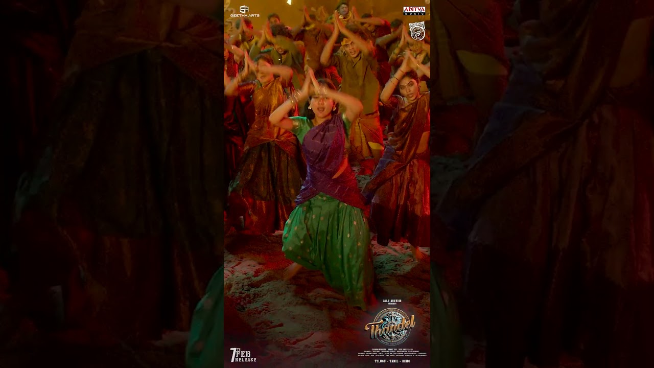 Naga Chaitanya & Sai Pallavi Dances to #NamoNamahShivaya ❤️🔱🔥 | #ThandelJaathara | Devi Sri Prasad