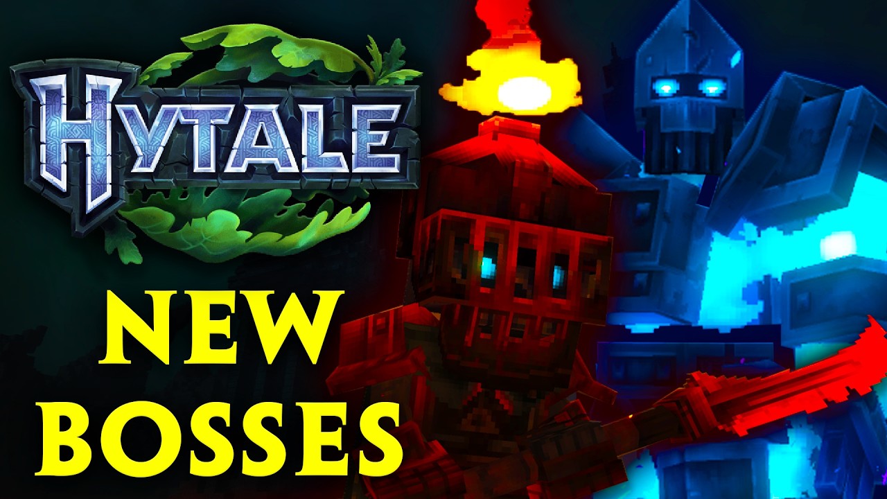 NEW HYTALE BOSSES REVEALED + New Screenshots