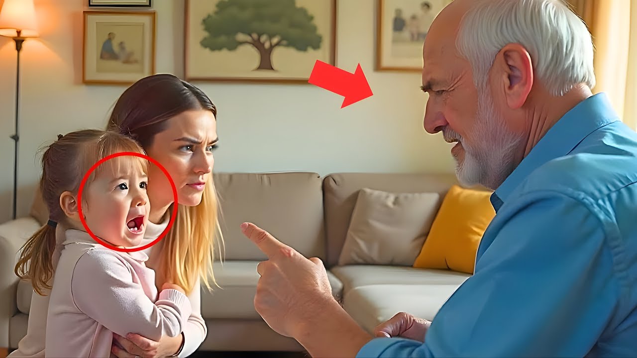 Elle Pleure Chaque Fois Qu’Elle Voit Son Grand-Père — Sa Mère Découvre La Vérité Et Alerte La Police