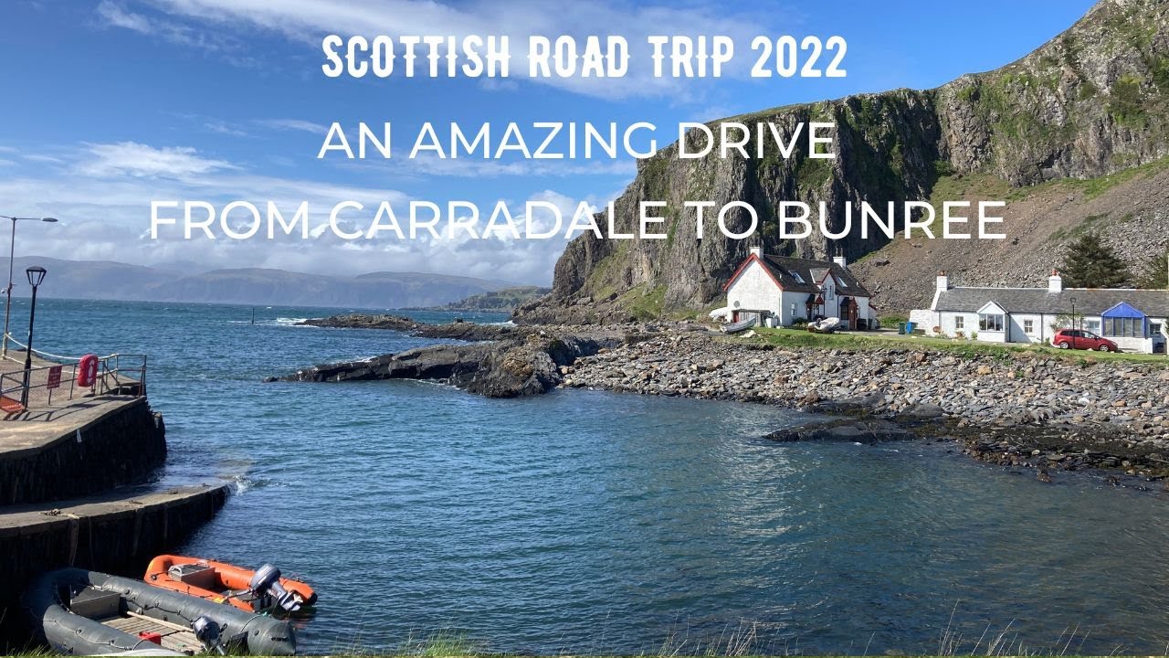 Amazing scenic drive - Carradale to Bunree. With a detour over the Atlantic Bridge to Seil Island
