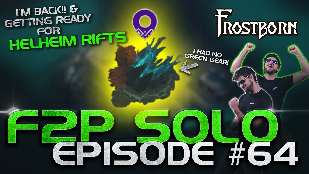 Я вернулся! Готовлюсь к разломам Хельхейма! Сольная серия Frostborn F2P. Эпизод 64 — JCF