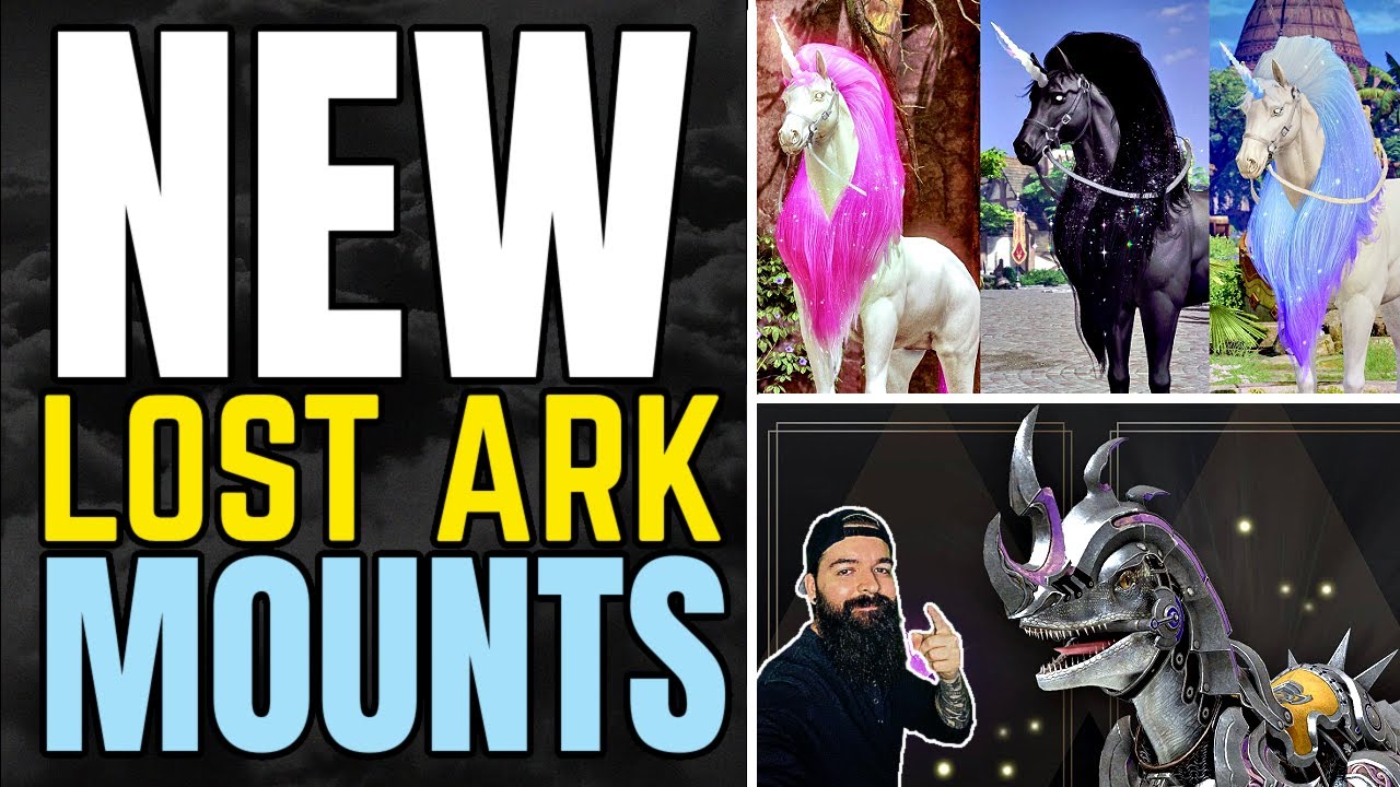 NEW MOUNTS | UNICORN & RAPTOR LOST ARK DROPS / PRIME LOOT