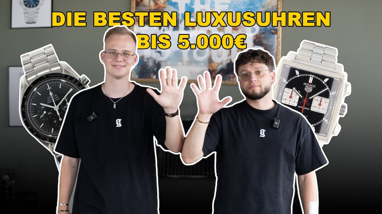 Luxusuhren bis 5000&euro; - Die besten Modelle und Marken - Uhrenratgeber. Rolex, Omega, Breitling und co