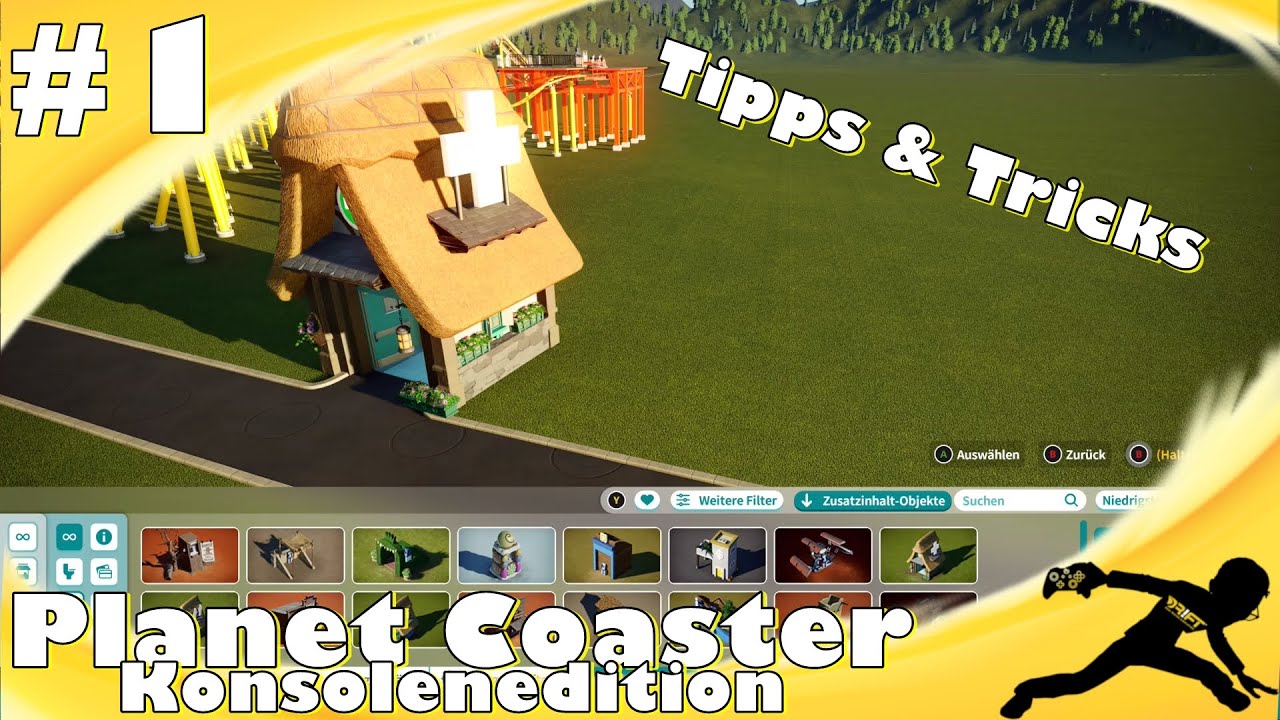 Planet Coaster Konsolen Edition : Steuerung / Erklärung / Tipps  [ Ps ] [ Xbox ]