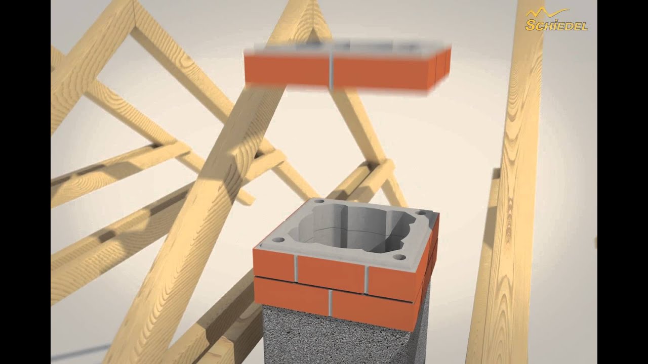 3D Animace: Montáž Schiedel UNI ADVANCED (Nahrazeno verzí PLUS) | ARCHIV
