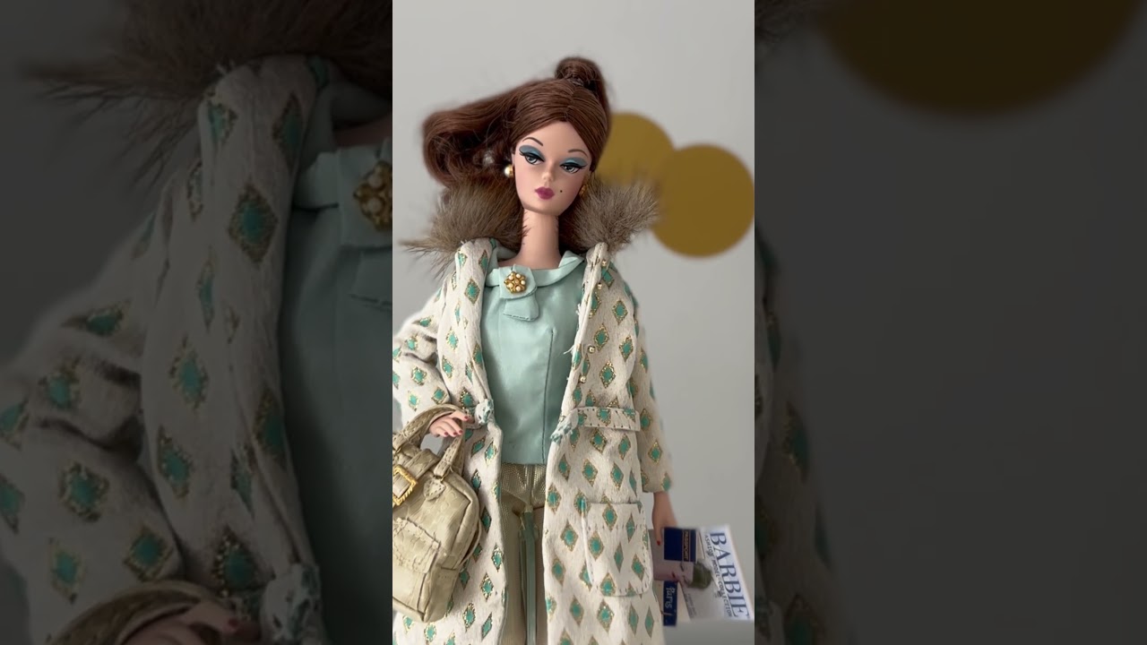 Continental Holiday Barbie 2002 review #оглядбарбі #barbie #silkstone #silkstonebarbie #unboxing