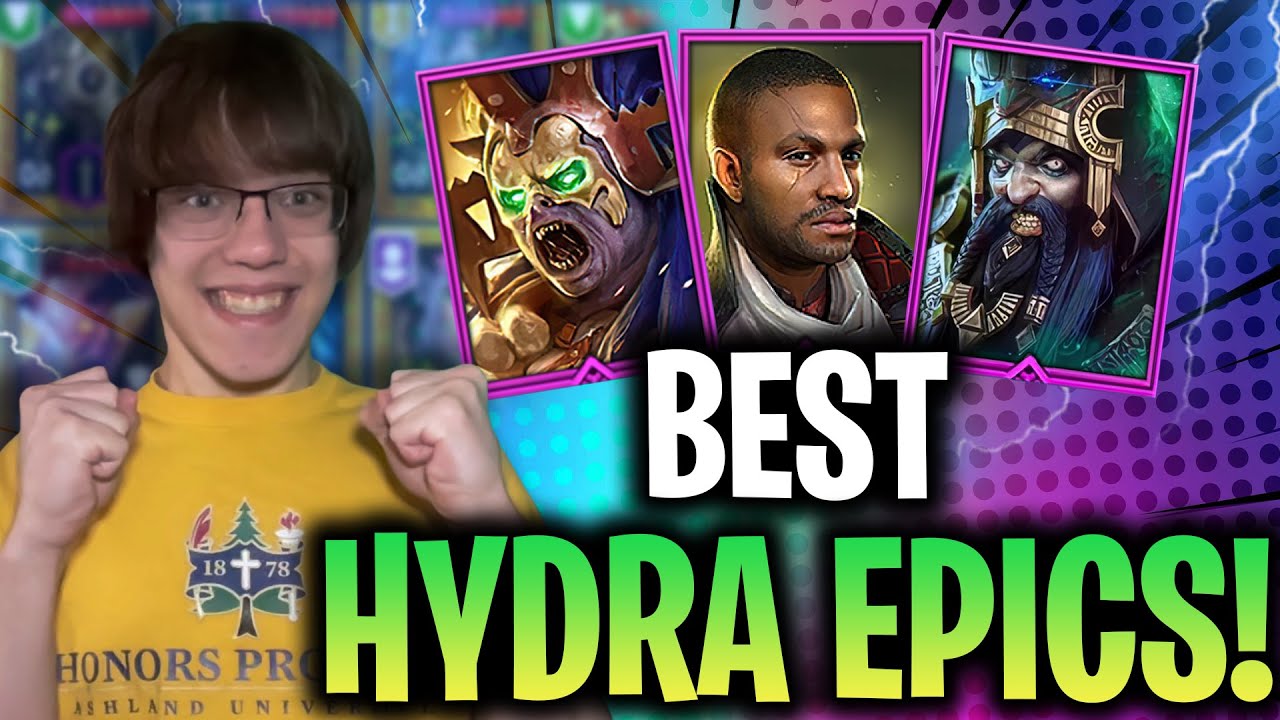 BUILD THESE EPICS! The Ultimate Hydra Guide for Maximum Damage! | Raid Shadow Legends