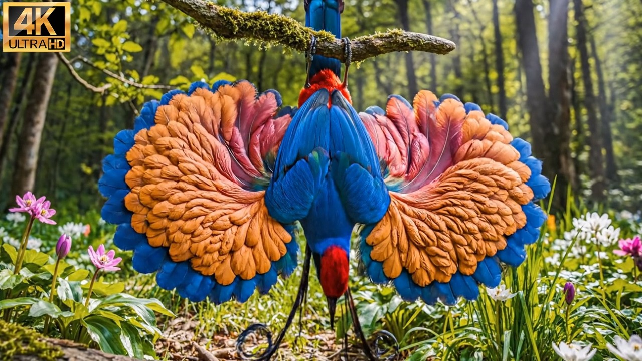 Mysteries of the Bird World: Beautiful and Strange Species | 4K Nature Sound ASMR