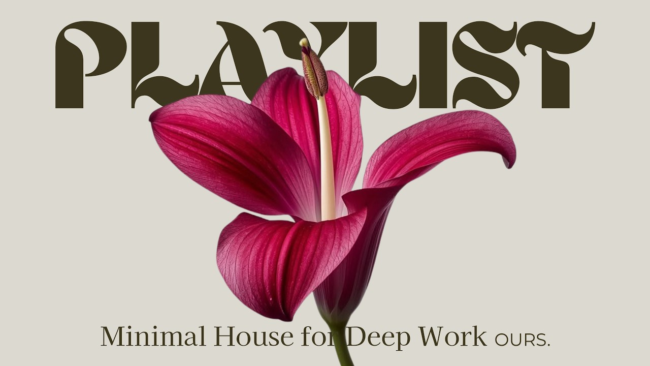 Focus & Calm – Minimal House Electronica for Work, Study & Productivity