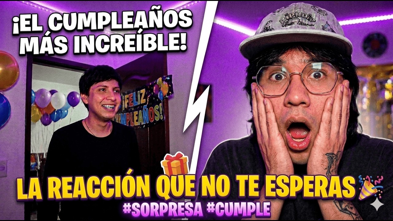 Me escapé a CDMX sin avisar para sorprender a mi amigo 🎉✈️ (Cumpleaños sorpresa)