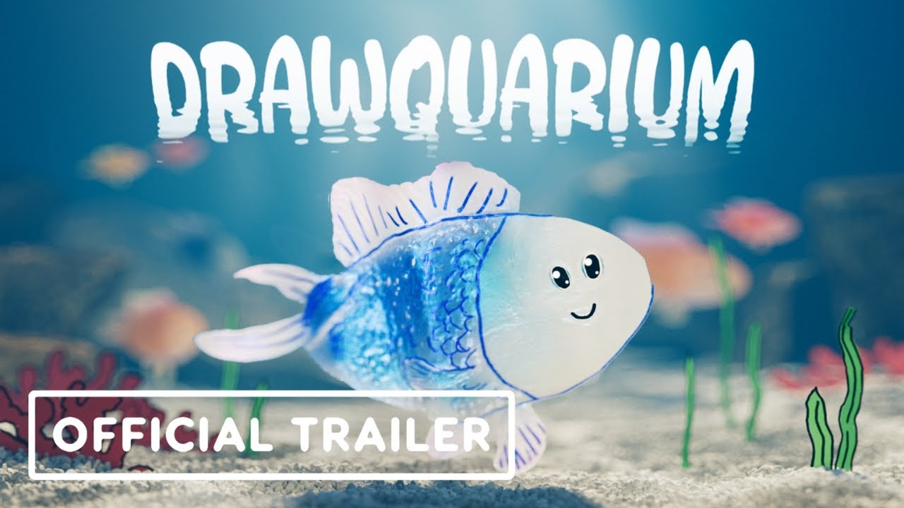 Официальный анонс-трейлер Drawquarium