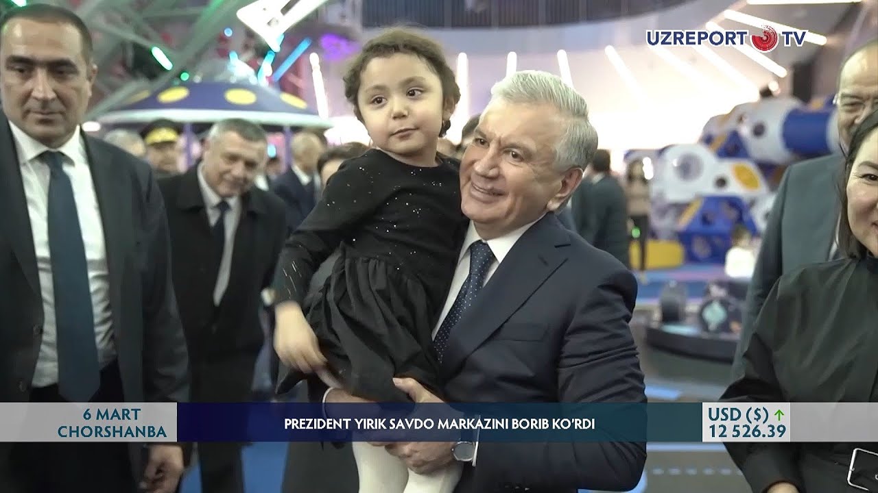 Prezident yirik savdo markazini borib ko‘rdi