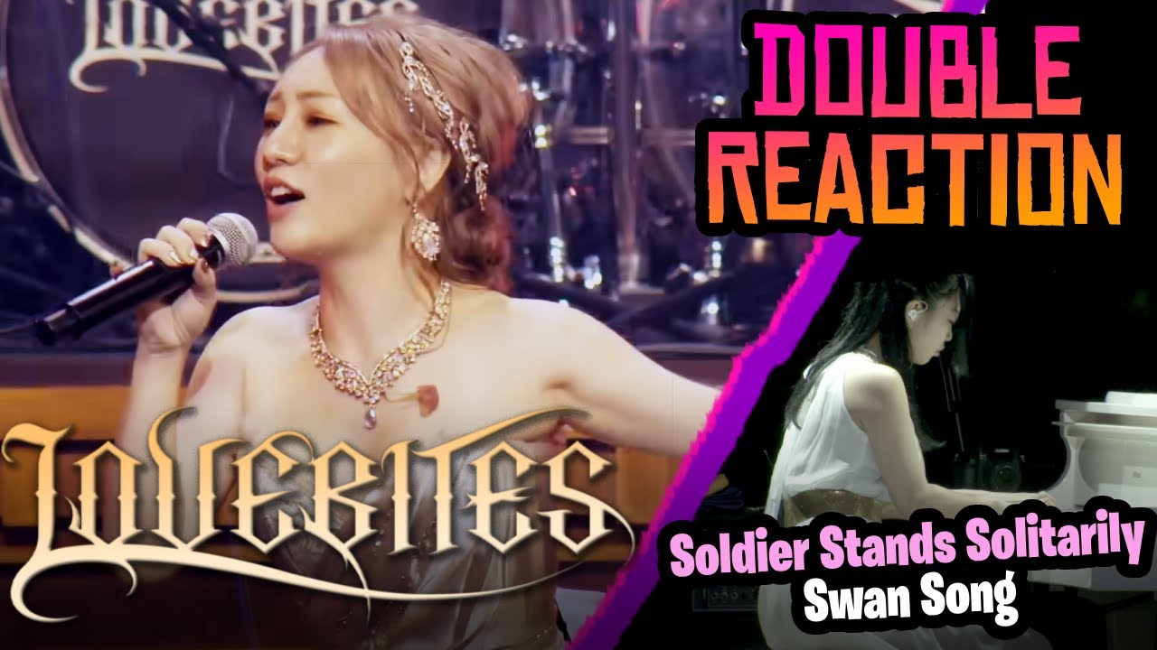 Double Reaction to LOVEBITES live: Soldier Stands Solitarily & Swan Song