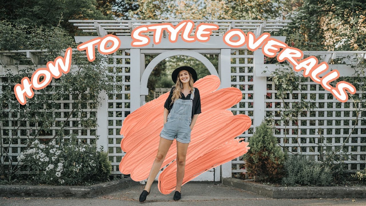 HOW TO STYLE OVERALLS | 10 overalls outfit ideas!