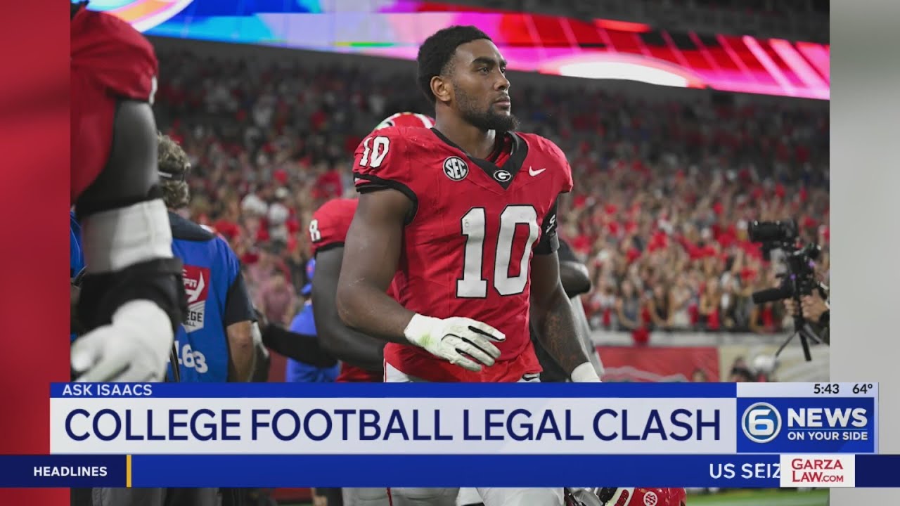 Lawyer breaks down legal clash over Georgia football player's transfer, NIL deal