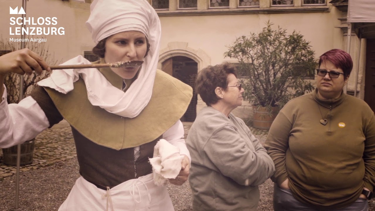 Mittelalter-Tag auf Schloss Lenzburg: Kochen und Essen mit Freunden und im Team