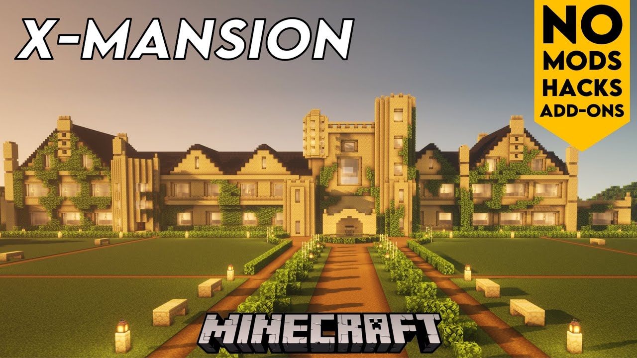 Xavier's School for Gifted Youngsters | Marvel's X-Men | Minecraft