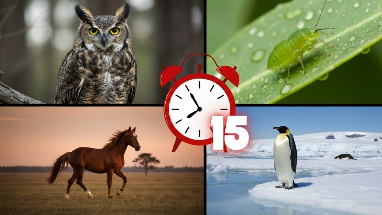 Fascinating Animal Abilities You Might Not Know ⏰😱