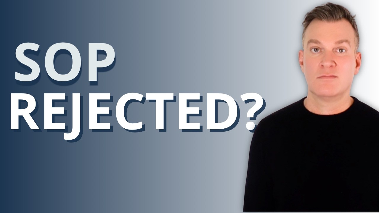 Why SOPs Get Rejected (Statement of Purpose Explained)