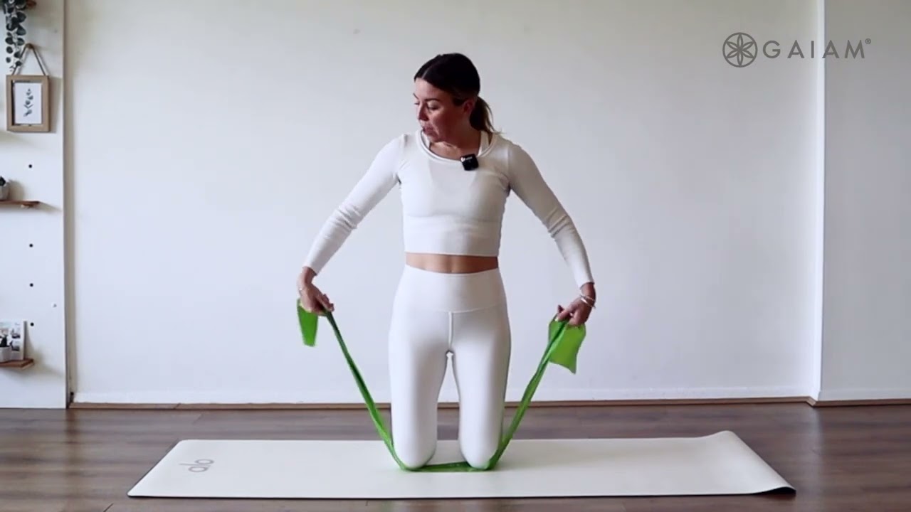 Gaiam Pilates Toning Band Workout