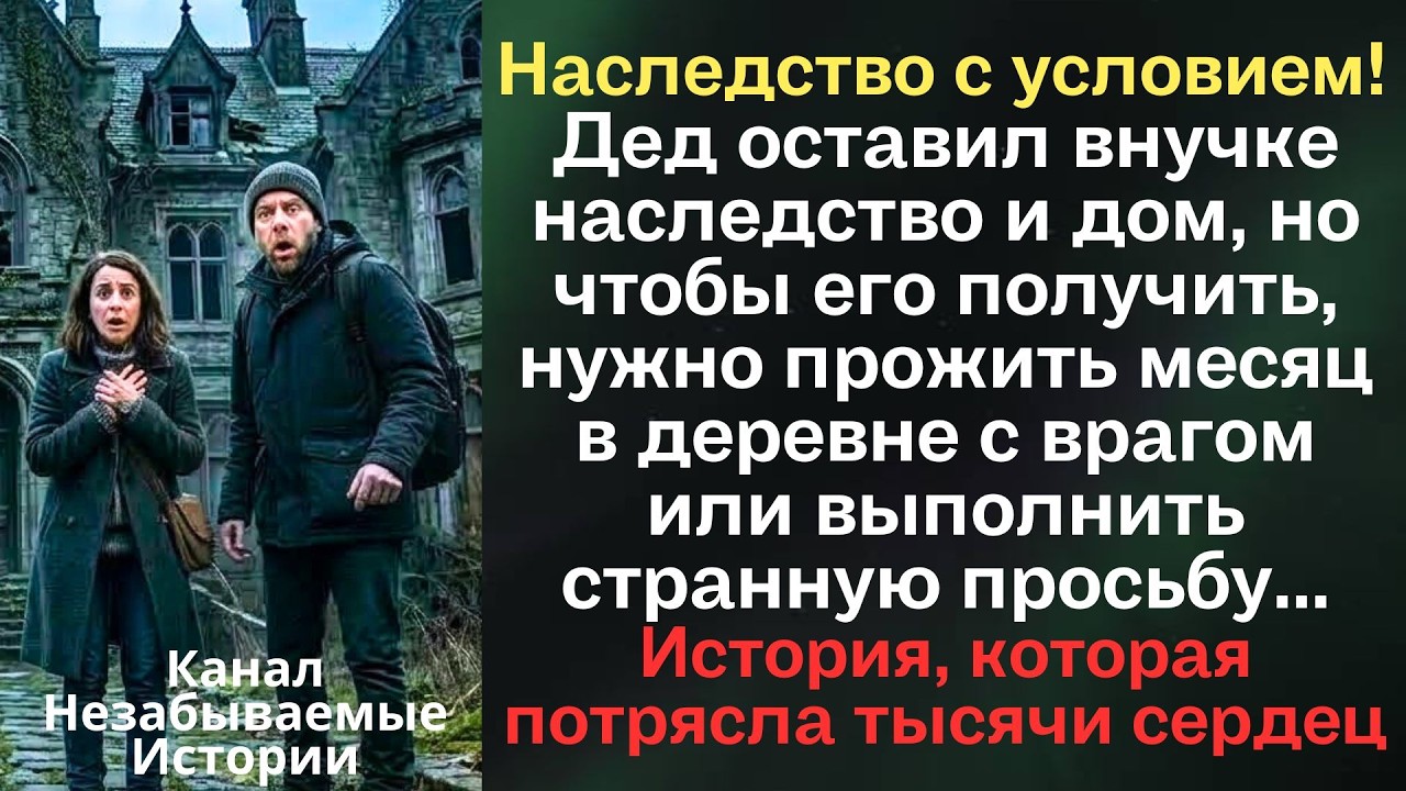 Дед оставил внучке наследство и дом, но чтобы его получить, нужно прожить месяц в деревне с врагом