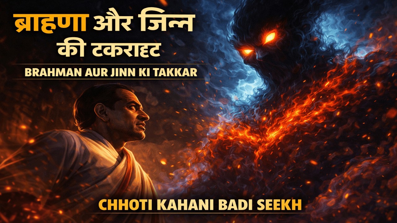 ब्राह्मण और जिन्न की टकराहट | BRAHMAN AUR JINN KI TAKKAR  CHHOTI KAHANI BADI SEEKH HINDI MORAL STORY