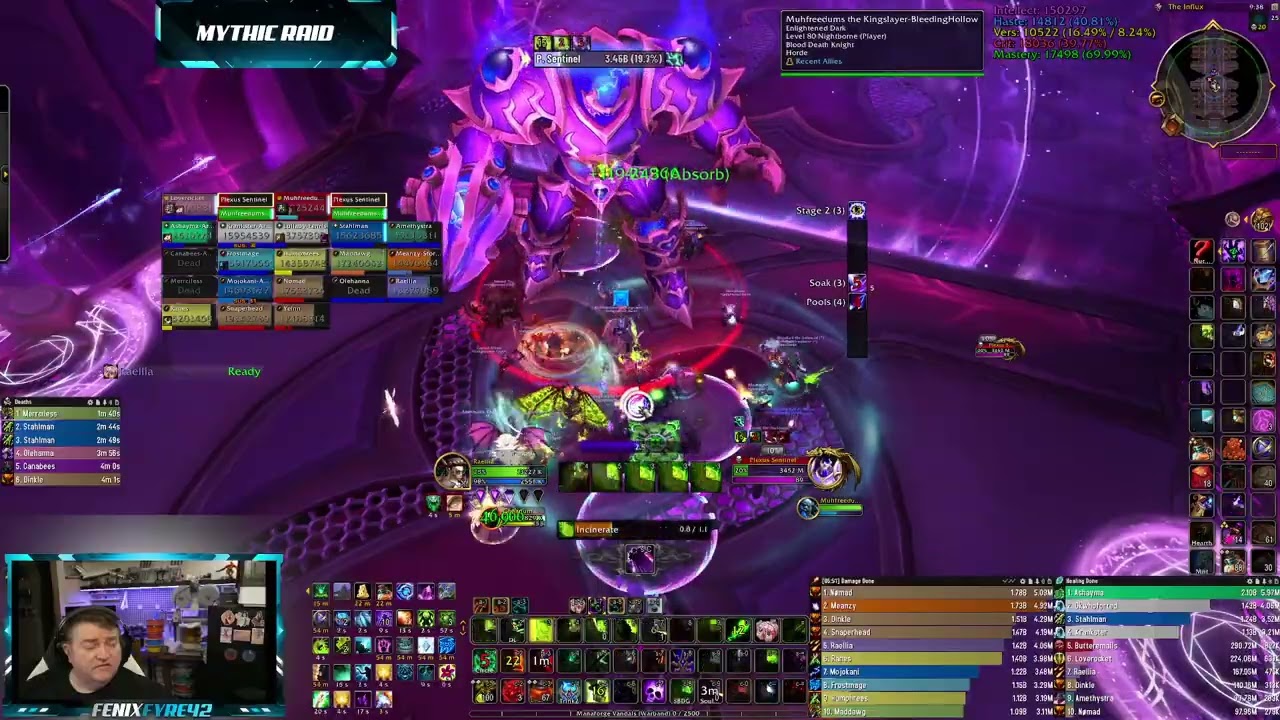 Highlight: Plexus Sentinel Mythic - Manaforge Omega - Enlightened Dark - Blackhand US